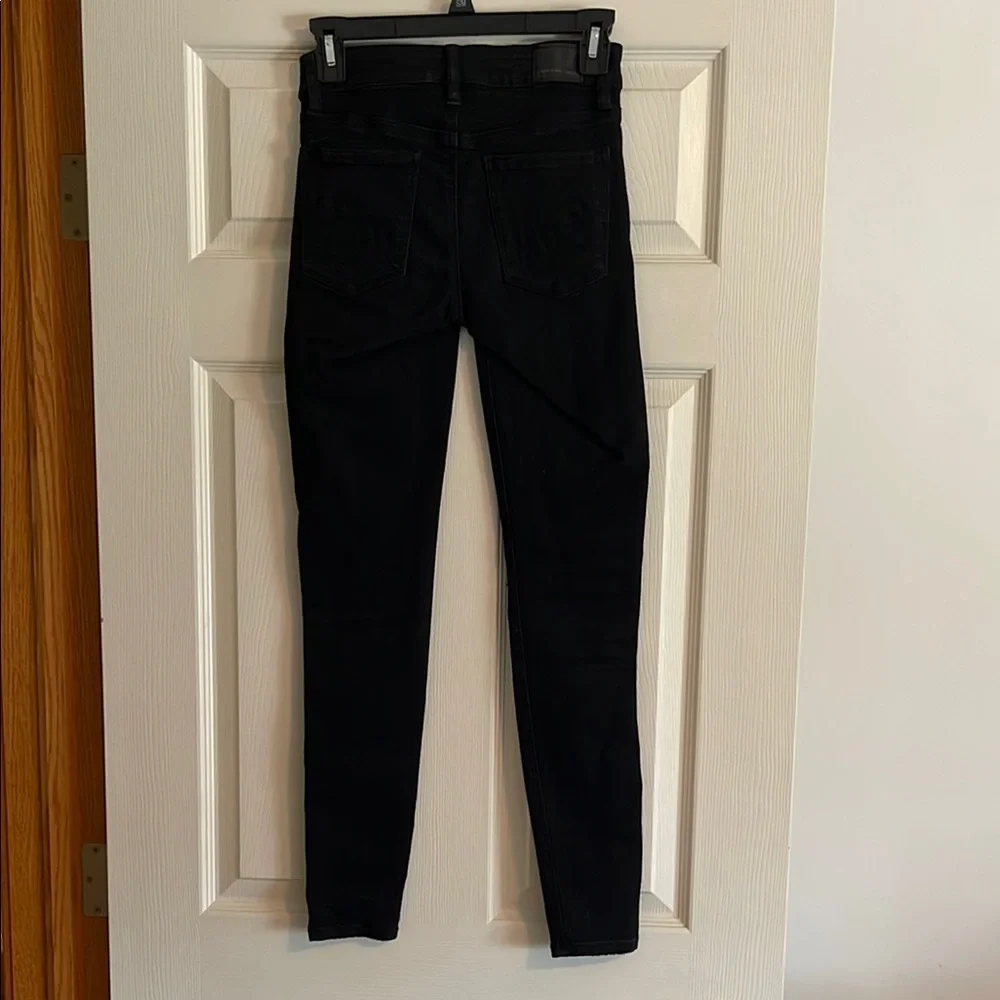 American Eagle Outfitters Women's Black Skinny Jeans - Picture 4 of 5